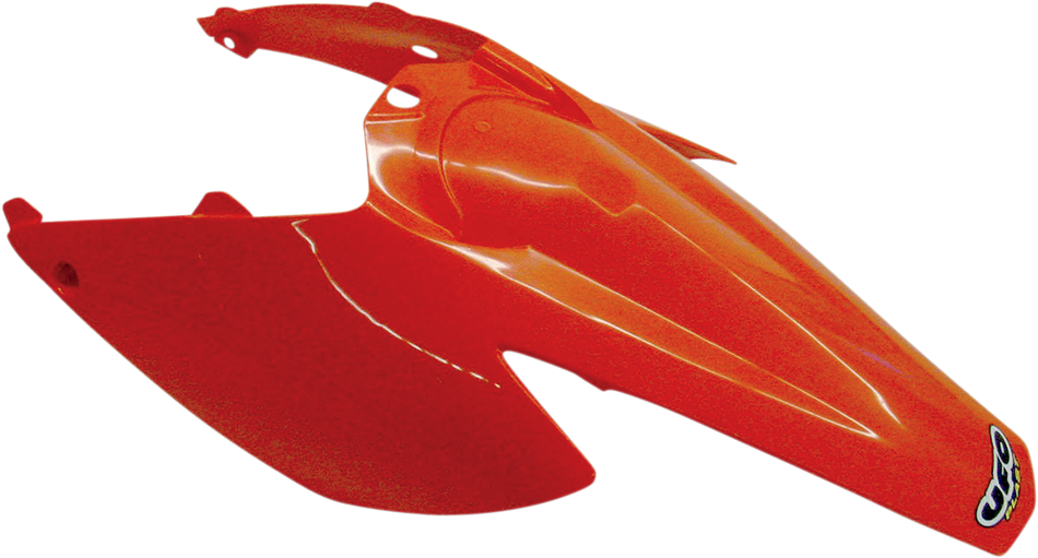UFO Rear Fender with Side Panels - '98-'21 KTM Orange KT03076-127