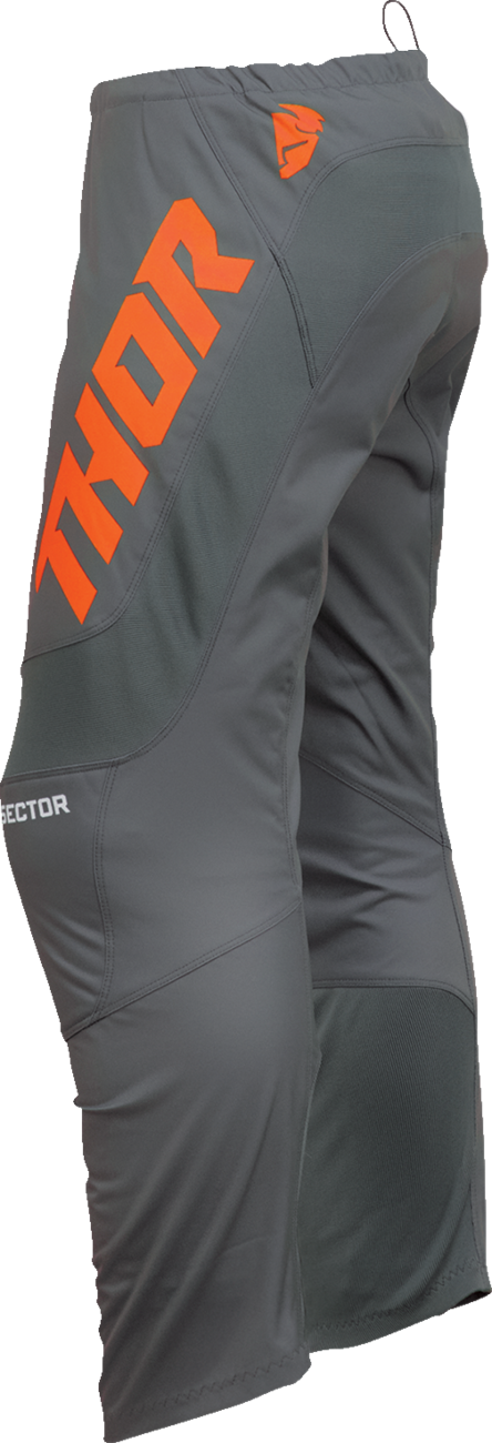 Pantalones THOR Sector Checker - Carbón/Naranja - 34 2901-10997 