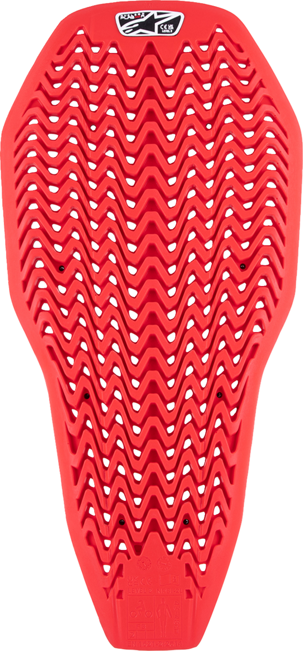 ALPINESTARS Nucleon Plasma Full Back Insert - Red/Black - Small 6526624-31-S