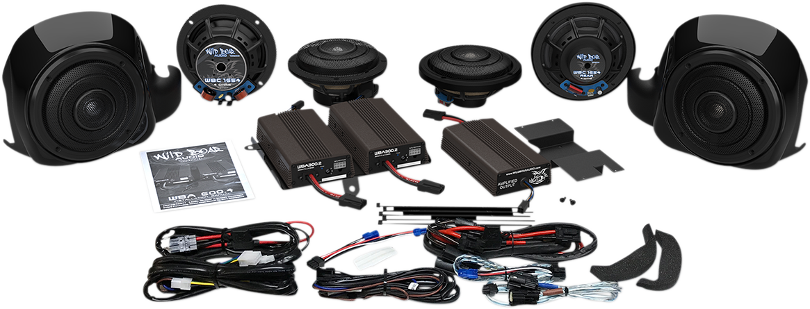 WILD BOAR AUDIO Whole Hog - Amplificador y altavoz - 900W para Harley-Davidson Road Glide WBA WHOLEHOG 