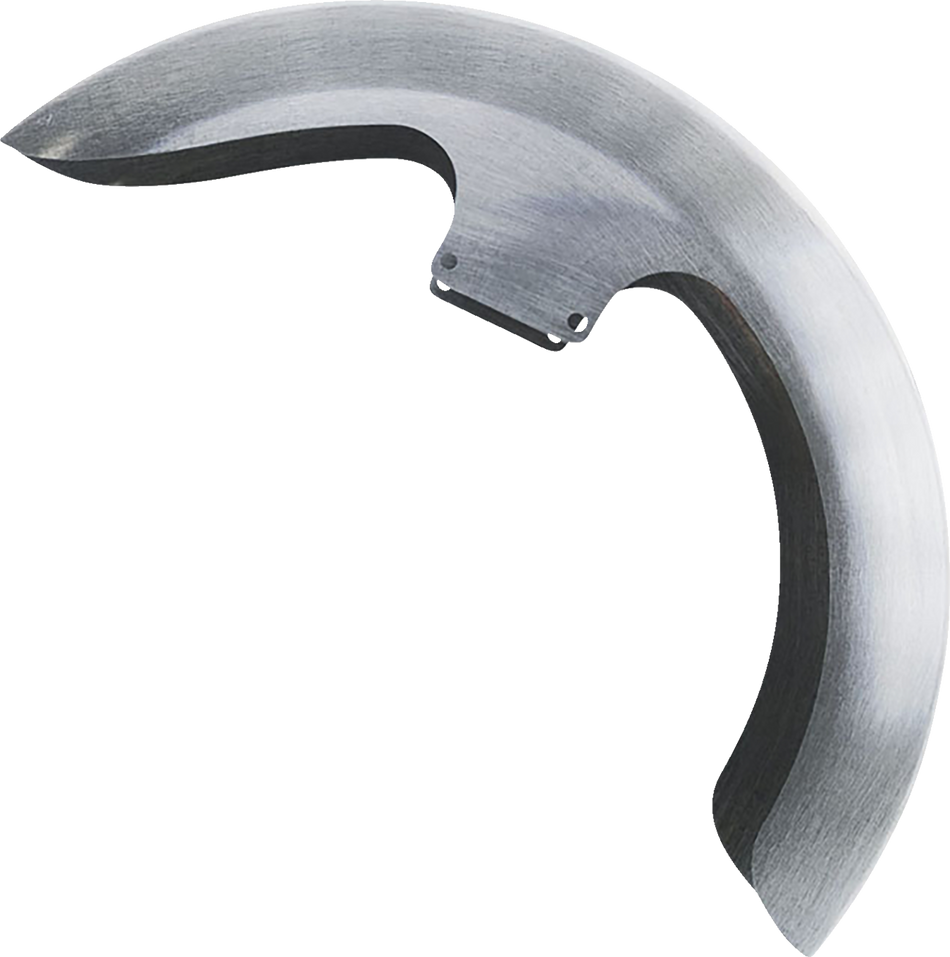PAUL YAFFE BAGGER NATION Thicky Front Fender - OEM - 16"-19" Wheel - With Satin Adapters THICKY-OEM-14L-S