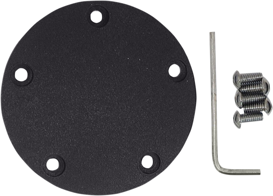 DRAG SPECIALTIES Points Cover - Black 30-0170AWB