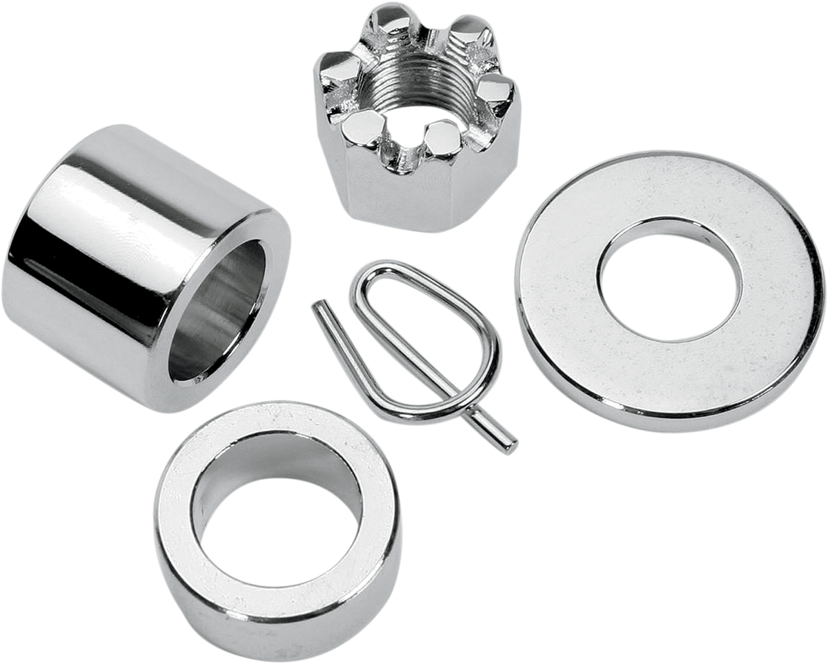 COLONY Axle Spacer - Rear - Chrome - Kit - 00-03 XL 2040-4