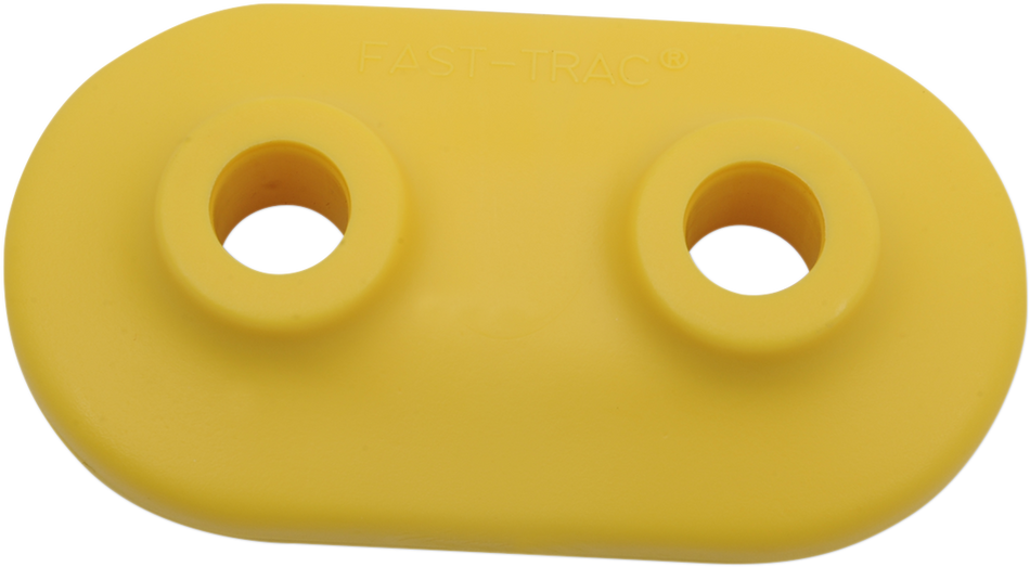 FAST-TRAC Backer Plates - Yellow - Double - 24 Pack 557SPY-24