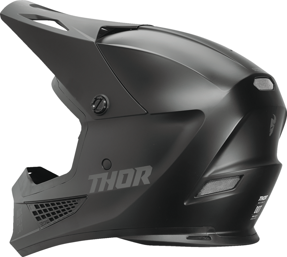 THOR Sector 2 Helmet - Blackout - Small 0110-8154