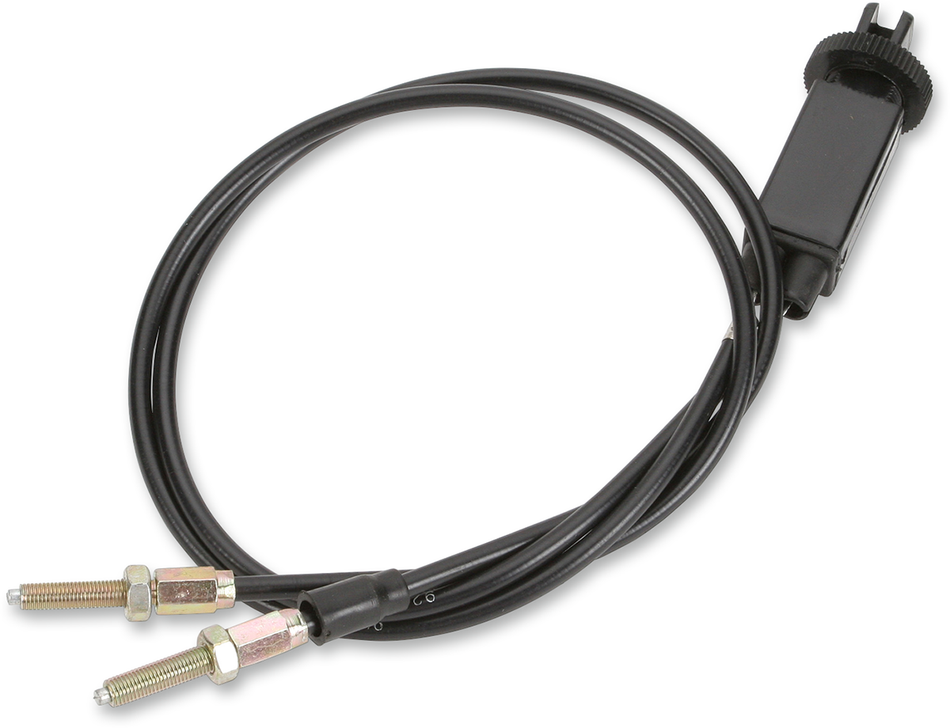 Parts Unlimited Choke Cable - Single - 90° 05-146-4