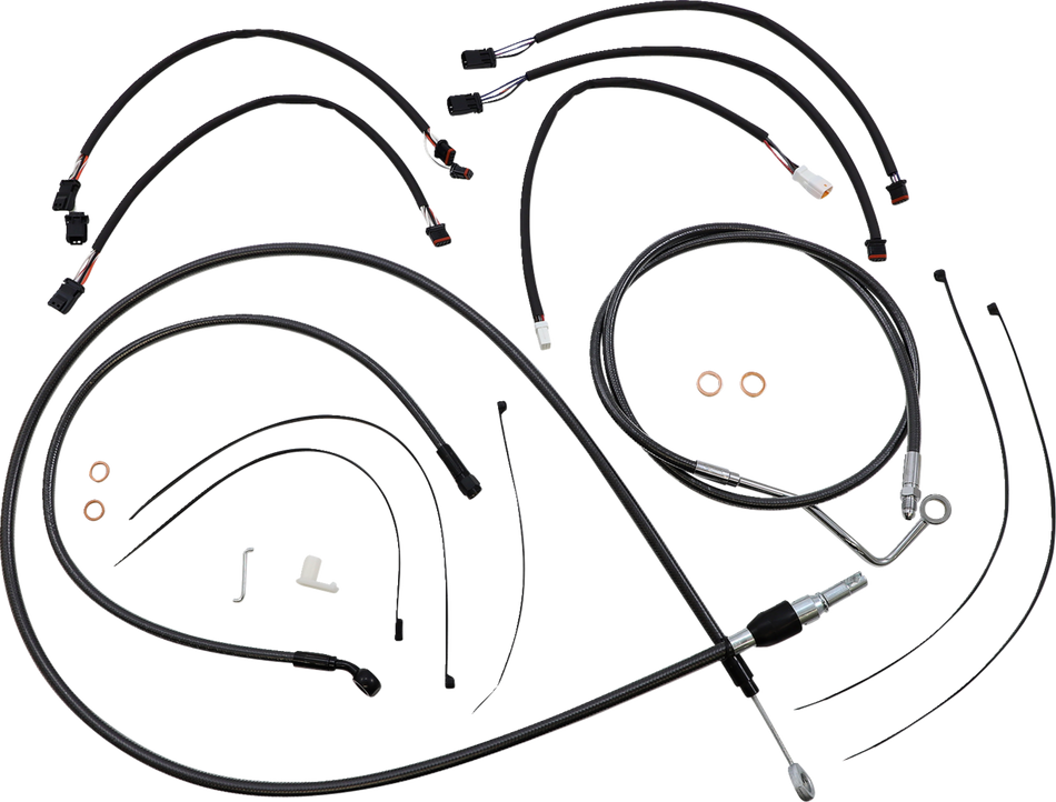 Kit de cables de control MAGNUM - Perla negra 4871131 