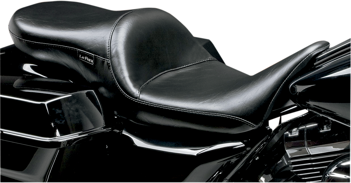 LE PERA Maverick Daddy Long Legs Seat - Black - Smooth - FL '08+ LK-957DLS