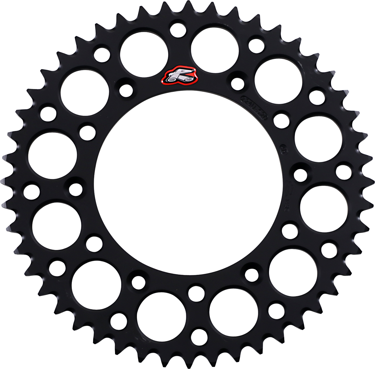 RENTHAL Sprocket - Black - 48 Tooth 224U-520-48GPBK