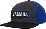 YAMAHA APPAREL Yamaha Patch Hat - Graphite/Blue NP21A-H2690