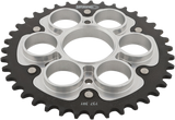 SUPERSPROX Stealth Rear Sprocket - 39 Tooth - Silver - Ducati RST-737-39-SLV