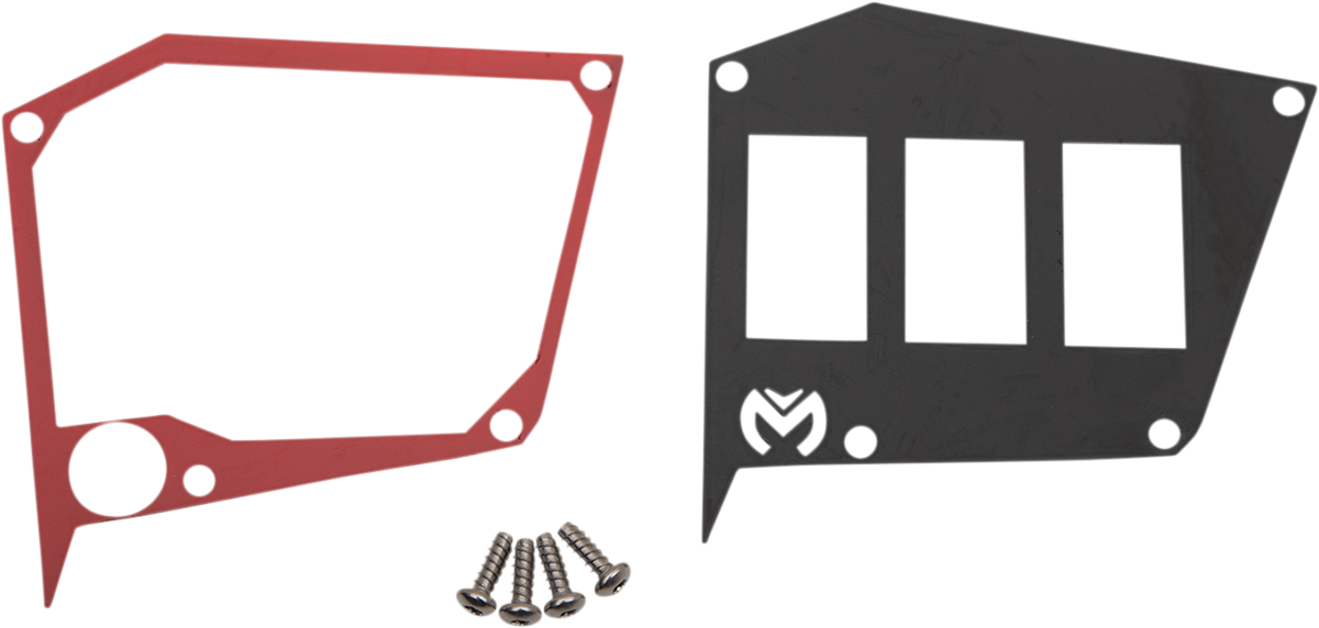 MOOSE UTILITY Dash Plate - Red 100-5068-PU