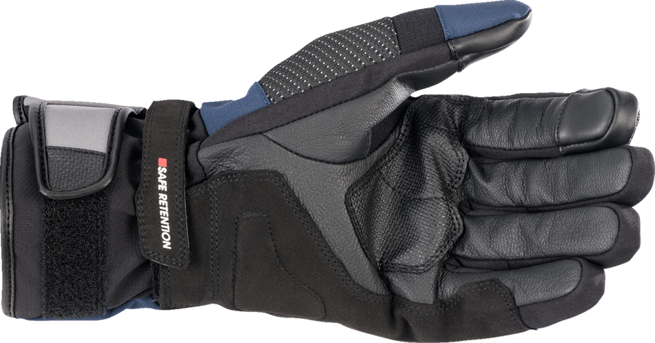 ALPINESTARS Andes V3 Drystar® Gloves - Black/Dark Blue - 2XL 3527521-1267-2X