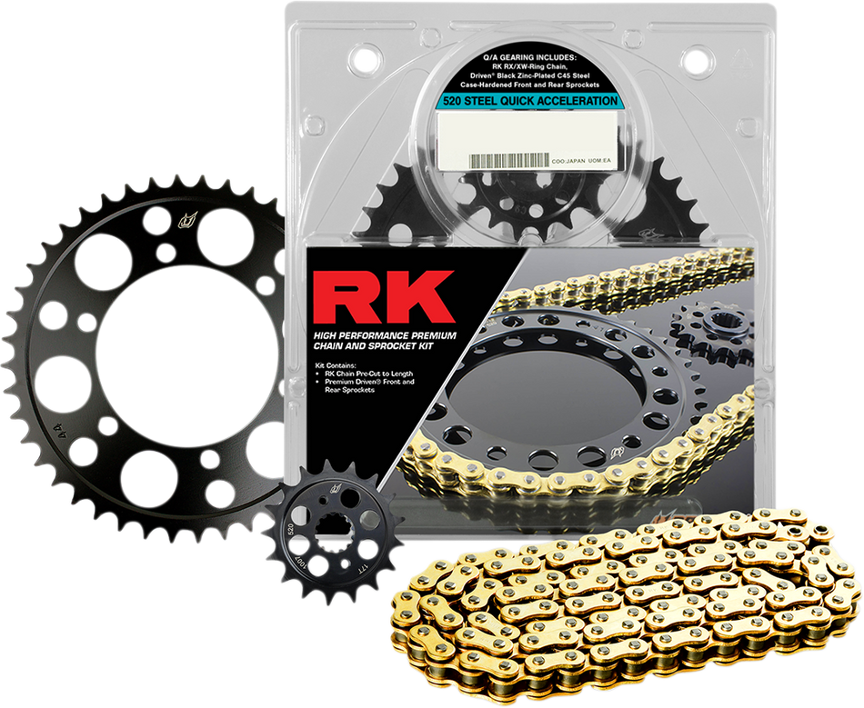RK Chain Kit - Gold - Kawasaki - EX/ER 650 2062-109PG