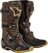 ALPINESTARS Limited Edition Squad '23 Tech 10 Boots - Brown/Gold - US 10 2010020-839-10