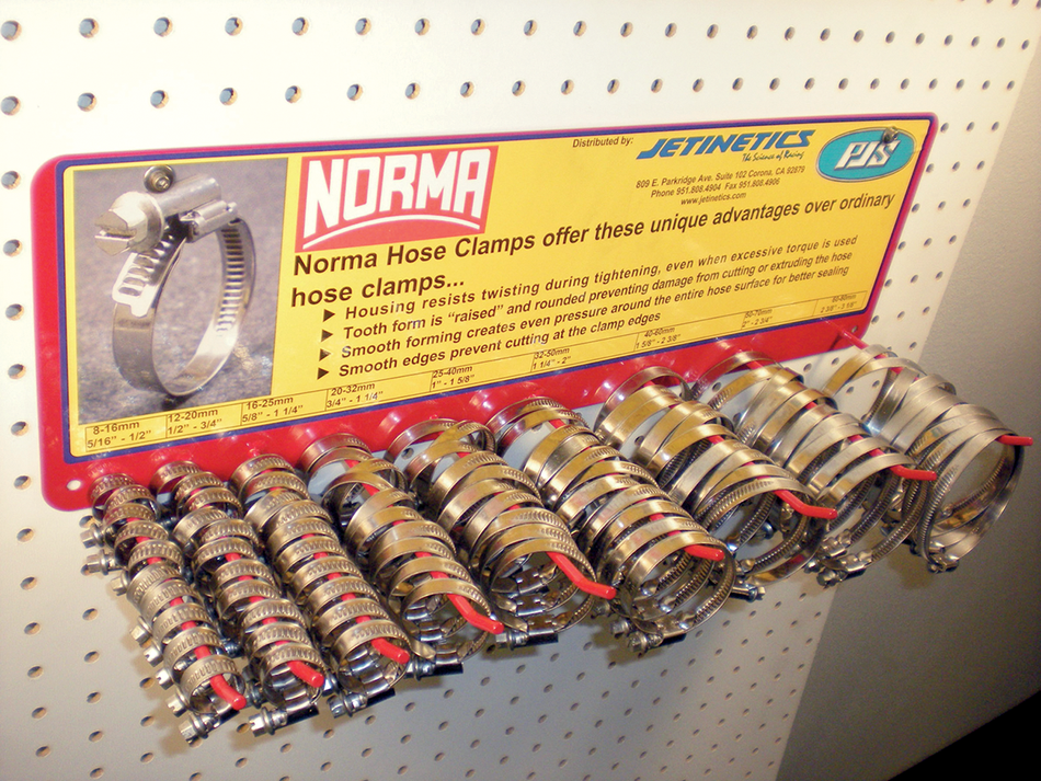 NORMA Norma Hose Clamp Kit Display W3-DISP-8-80