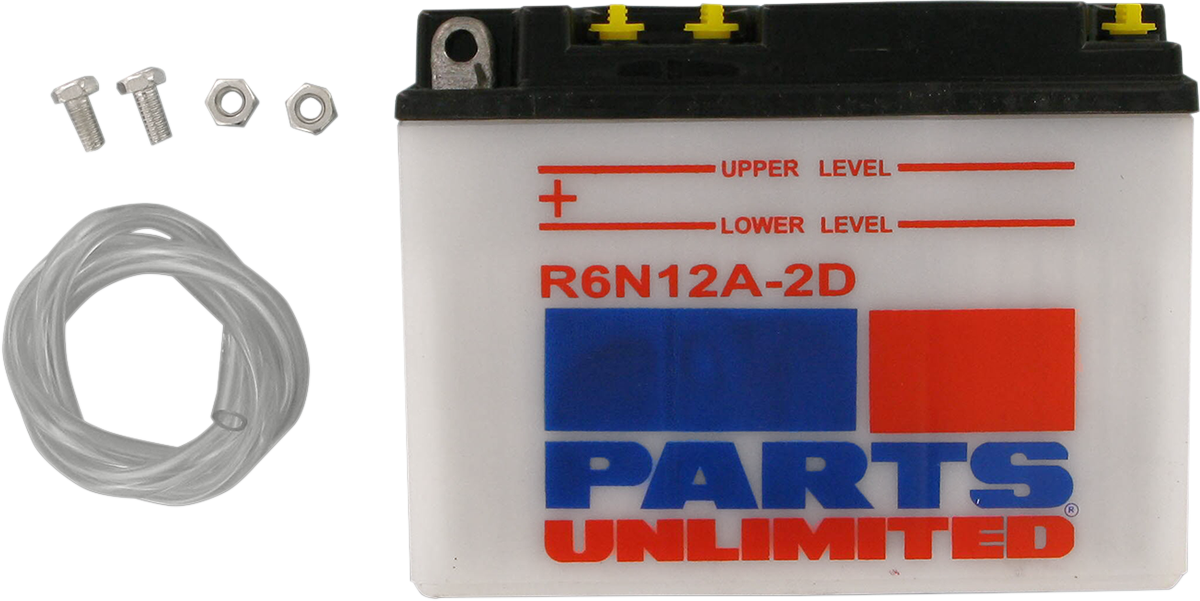 Parts Unlimited Conventional Battery 6n12a-2d