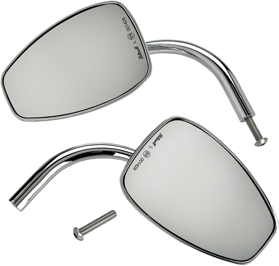 BILTWELL Mirror - Tear Drop - Chrome 6504-400-532