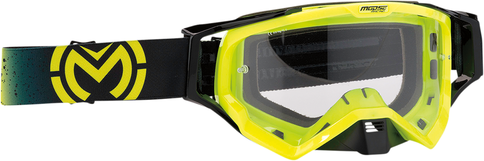 Gafas MOOSE RACING XCR - Galaxy - Alta visibilidad/Negro 2601-2677 