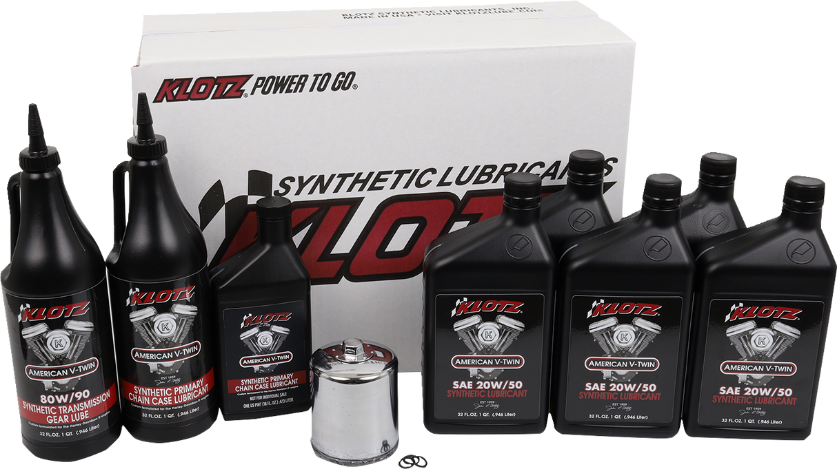 KLOTZ OIL Premium Oil Change Kit KH-106