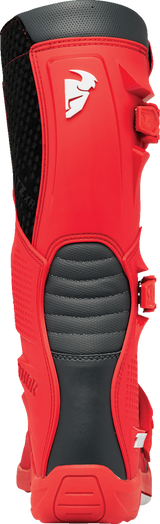 Botas THOR Blitz XR - Rojo/Carbón - Talla 12 3410-3114 