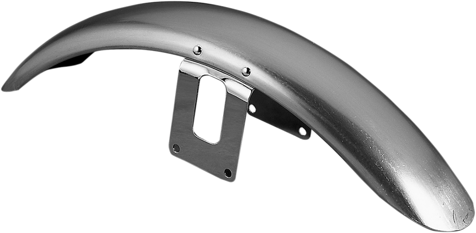 DRAG SPECIALTIES XLX-Style Front Fender with Chrome Side Braces - Steel 091018-PB-LB2