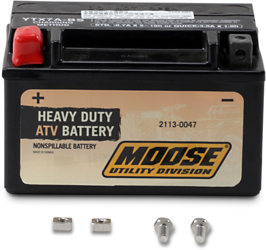 MOOSE UTILITY AGM Battery - YTX7A 2113-0047