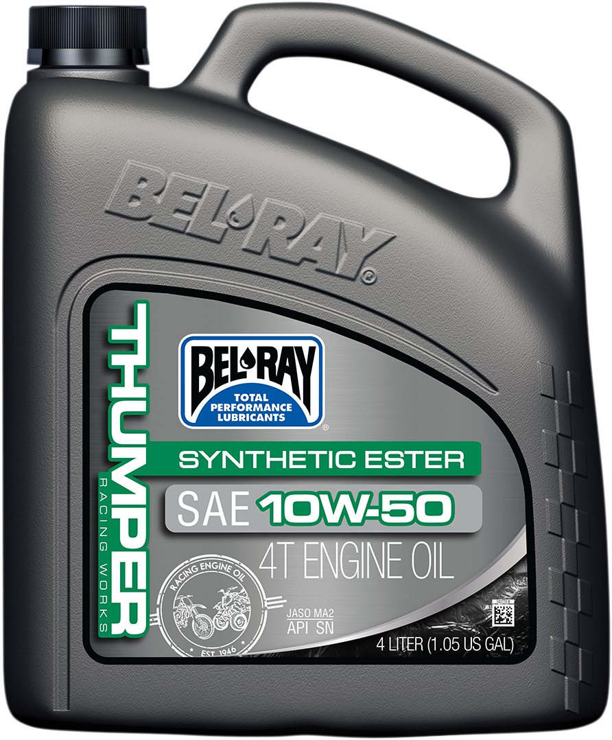 BEL-RAY Thumper Synthetic Oil - 10W-50 - 4L 99550-B4LW