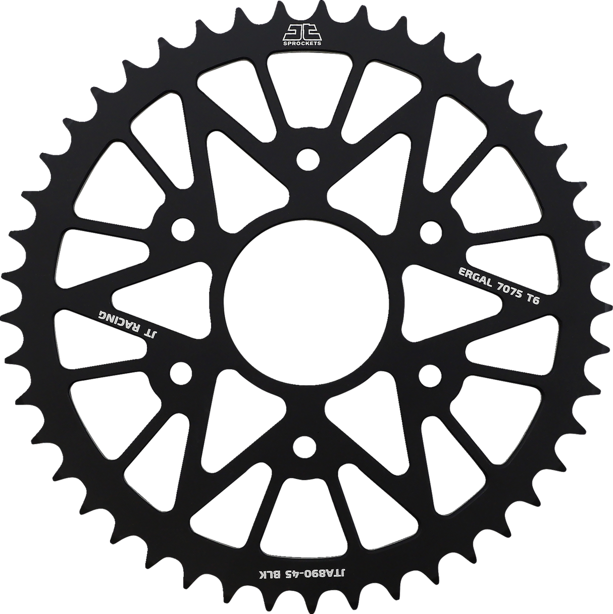 JT SPROCKETS Rear Sprocket - Black - 45 Tooth JTA890.45BLK