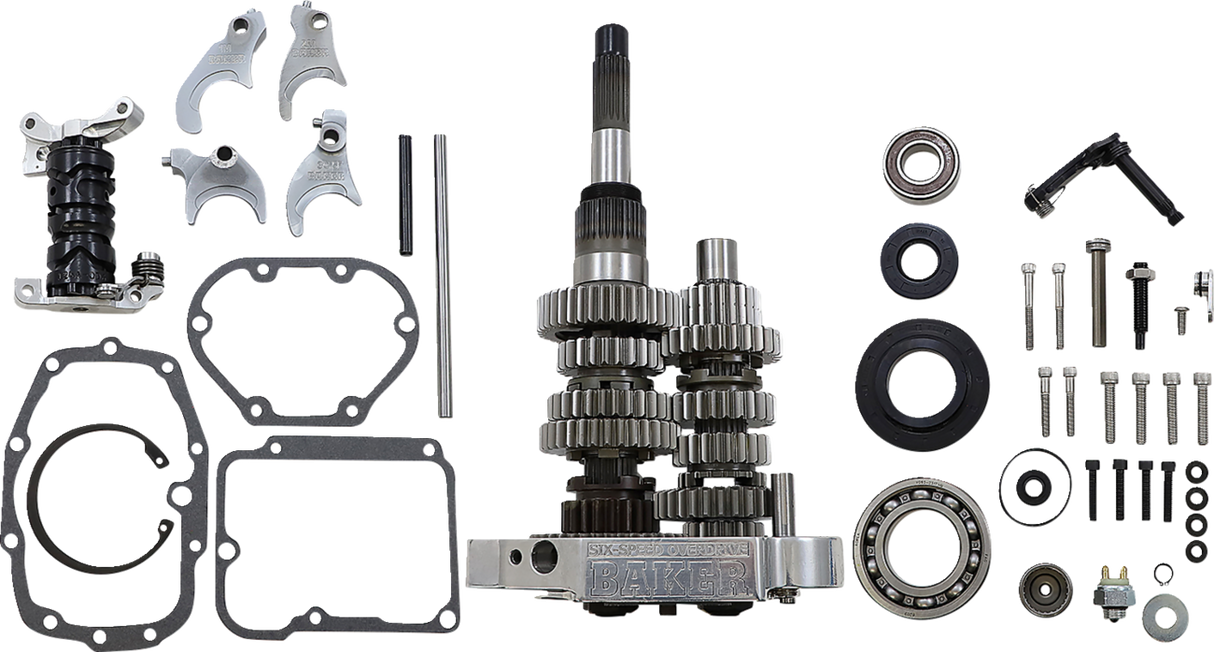 BAKER DRIVETRAIN 6-Speed Gear Set OD6-401S-02