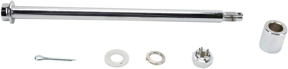 DRAG SPECIALTIES Axle Kit - Rear - Chrome - '86-'99 ST ACT 11.375" LONG 16-0302-BC520