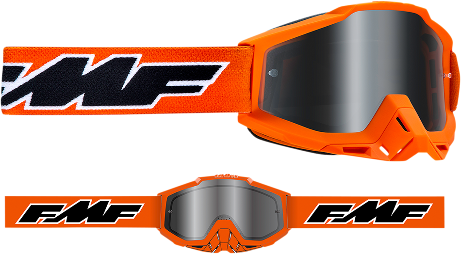 FMF PowerBomb Goggles - Rocket - Orange - Silver Mirror F-50037-00003 2601-2980