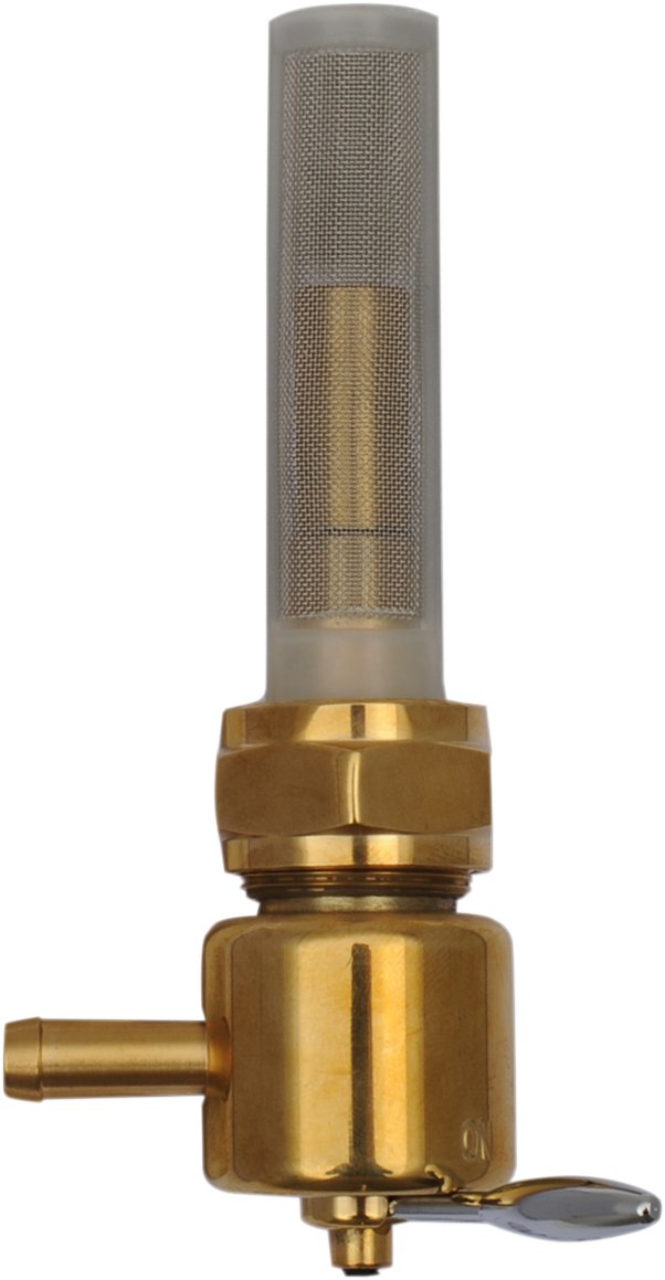DRAG SPECIALTIES Rear Round Petcock - Bronze 1/4" OUTLET, 5/16" BARB 03-0074BRR