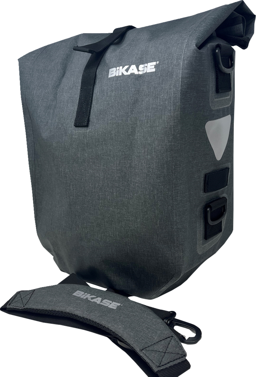 BIKASE Reggie 2 Bag - Pannier - Gray 2039G