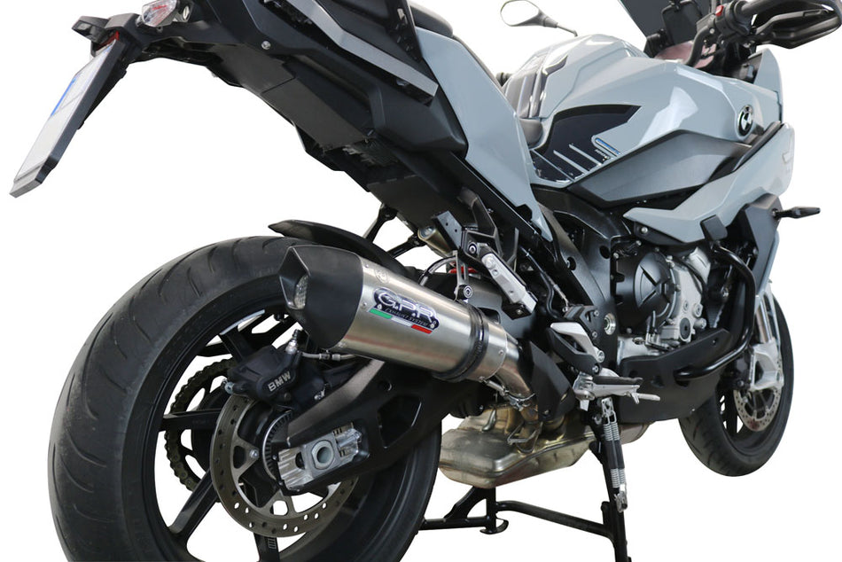 GPR Exhaust for Bmw S1000XR 2020-2023, Gpe Ann. titanium, Slip-on Exhaust Including Link Pipe  BM.108.RACE.GPAN.TO