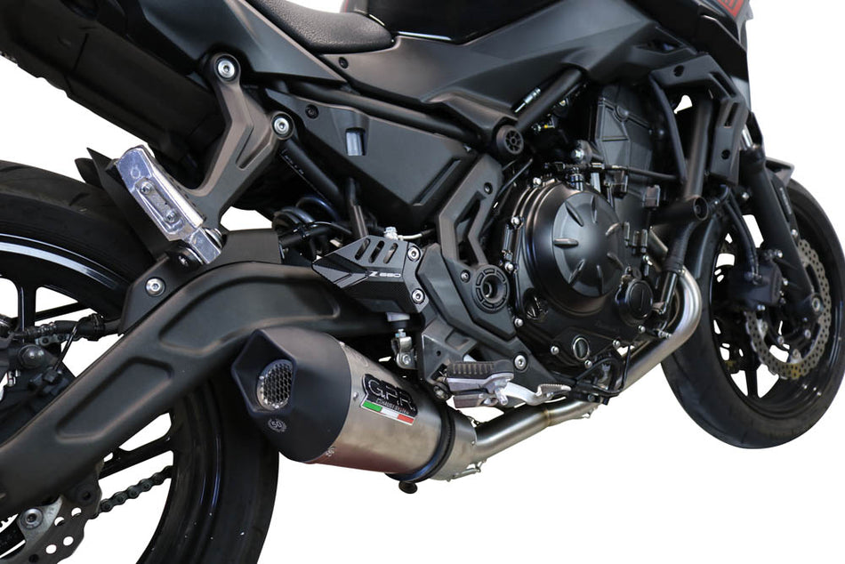 GPR Exhaust System Kawasaki Ninja 650 2021-2023, Gpe Ann. Titanium, Full System Exhaust, Including Removable DB Killer  E5.CO.K.161.1.DBHOM.GPAN.TO