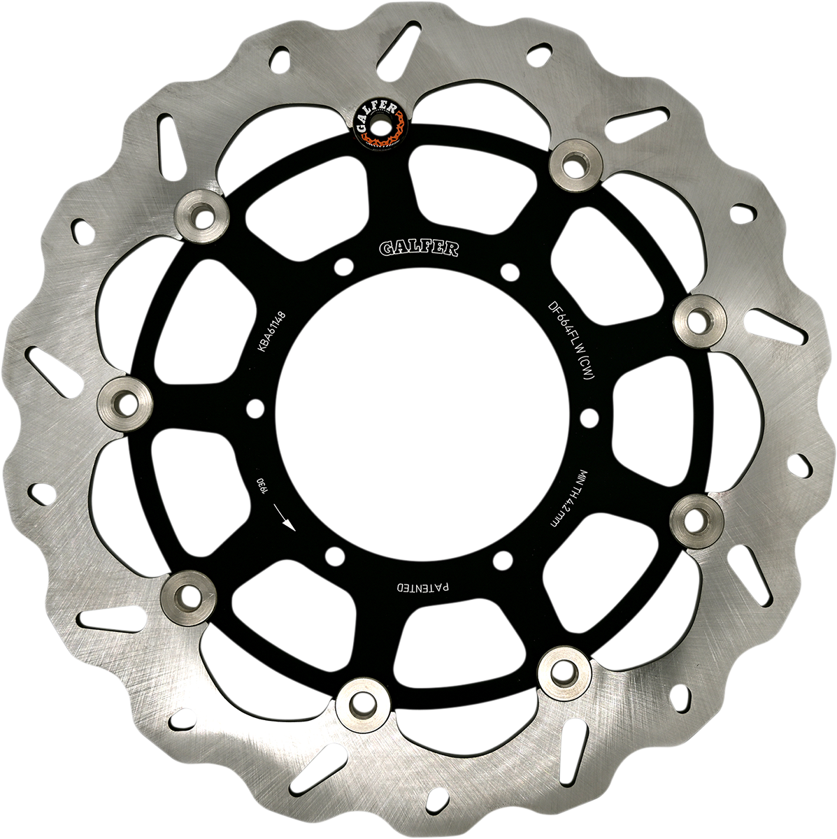 GALFER Front Rotor DF664CWI