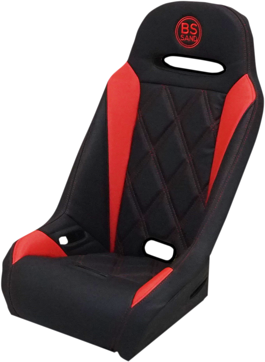 BS SAND Extreme Seat - Big Diamond - Black/Red EBURDBDKW