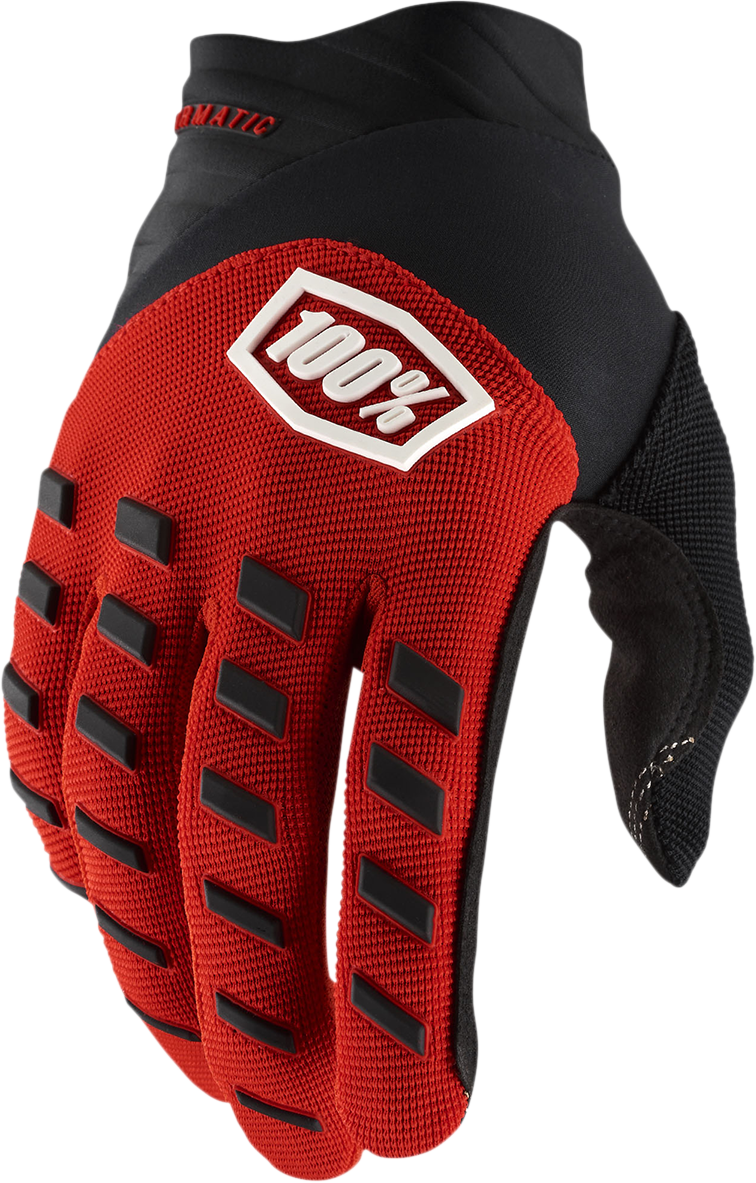 100% Youth Airmatic Handschuhe - Rot/Schwarz - XL 10001-00011