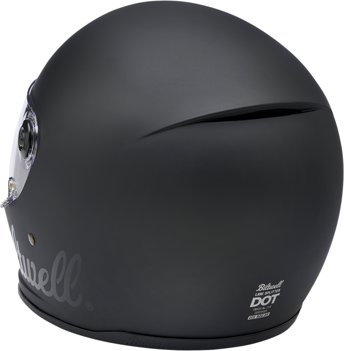 BILTWELL Lane Splitter Helmet - Flat Black Factory - 2XL 1004-638-106