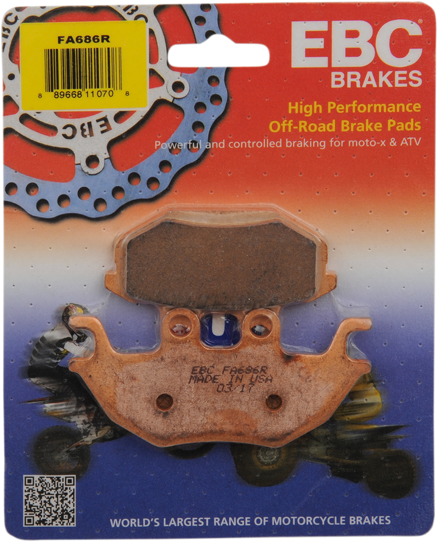 EBC Sintered "R" Brake Pads FA686R