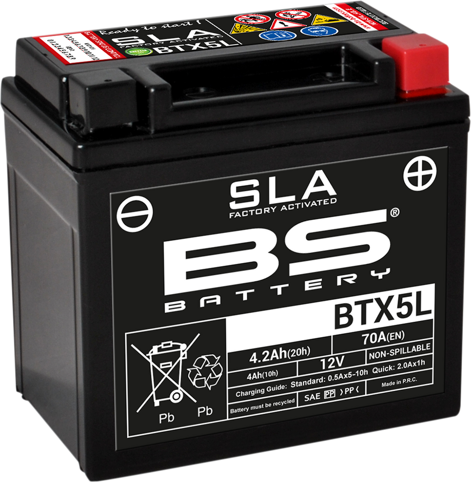 BS BATTERY Battery - BTX5L (YTX) 300670