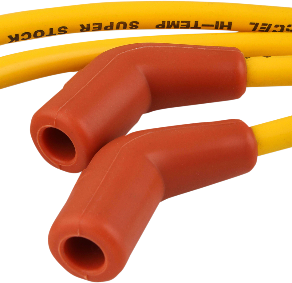 ACCEL Spark Plug Wire - 18+ Softail - Yellow 171117-Y