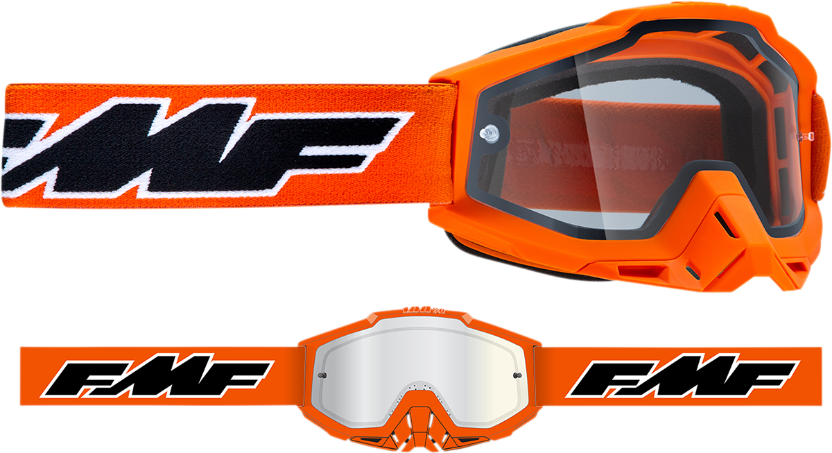 FMF PowerBomb Enduro Goggles - Rocket - Orange - Clear F-50038-00003 2601-2988