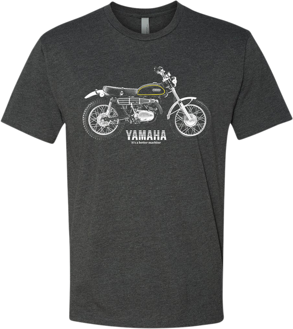 YAMAHA APPAREL Yamaha DT1 Moto T-Shirt - Charcoal - Medium NP21S-M1794-M