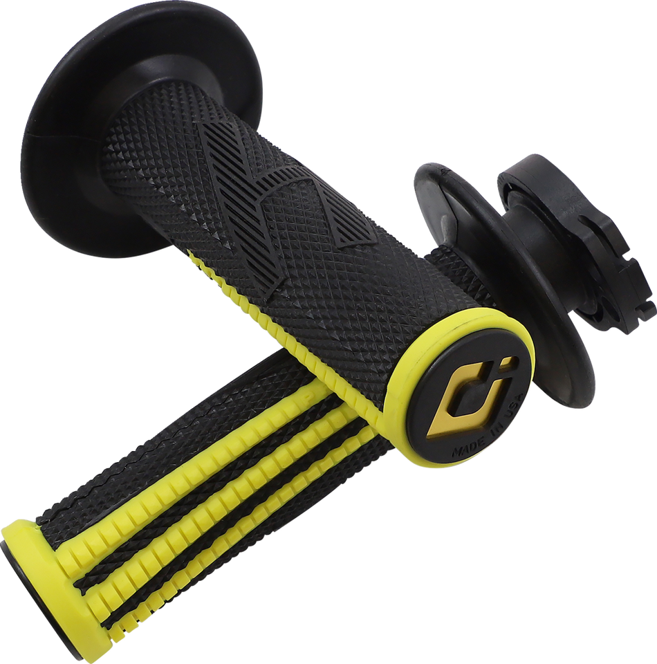 ODI Grips - Emig - Pro - V2 - Black/Yellow H36EPBY