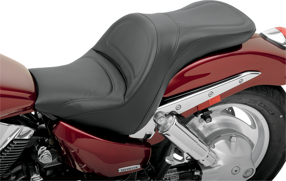 SADDLEMEN Seat - Explorer - without Backrest - Stitched - Black - VT1300C H04-09-029