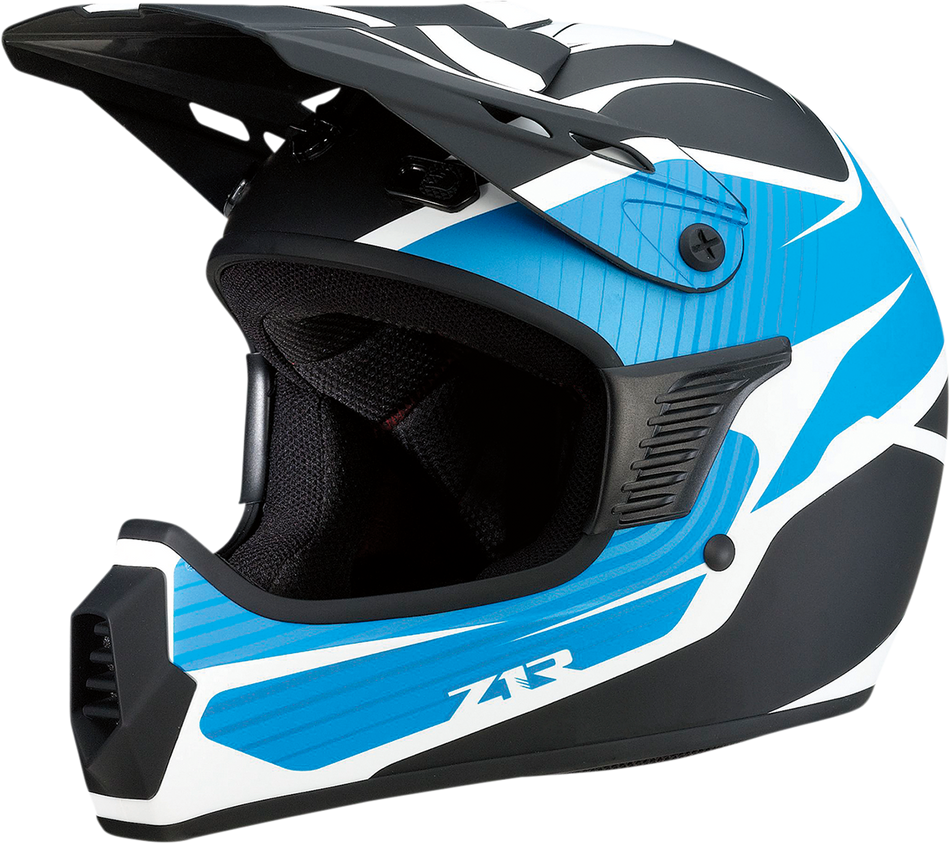 Z1R Child Rise Helmet - Flame - Blue - S/M 0111-1435