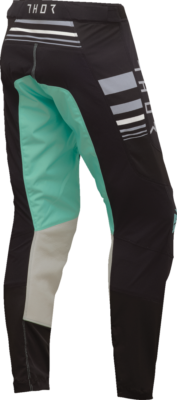 THOR Pantalones Prime Blaze para mujer - Negro/Menta - 1/2 2902-0349 