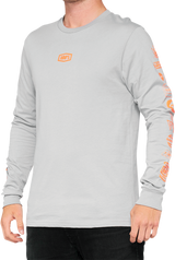 100% Retro Future Long-Sleeve T-Shirt - Vapor - Small 33007-404-10